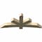 Ekena Millwork Alberta Rough Sawn Timber Gable Bracket, Douglas Fir, 72"W x 30"H x 6"D x 6"F, 10/12 Pitch GBW072X30X0606ALB00RDF - alternate 2